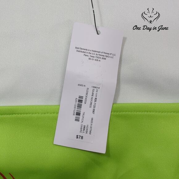 Bold Elements Sleeveless Bodycon Dress Size S - Picture 4 of 7